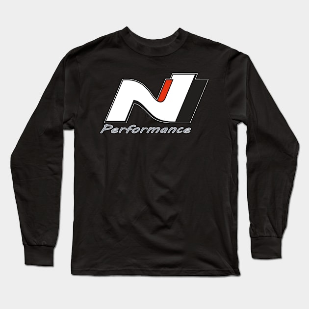 N Performance shadow grey Long Sleeve T-Shirt by CarEnthusast